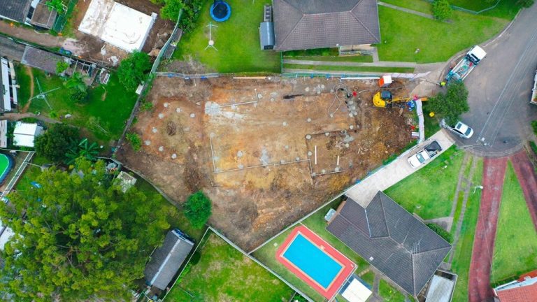 Aerial Photo of Construction