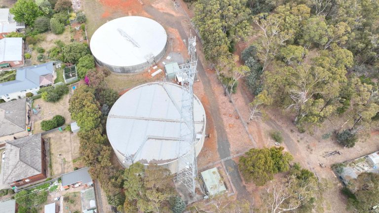 Tower Inspection - Drone photography